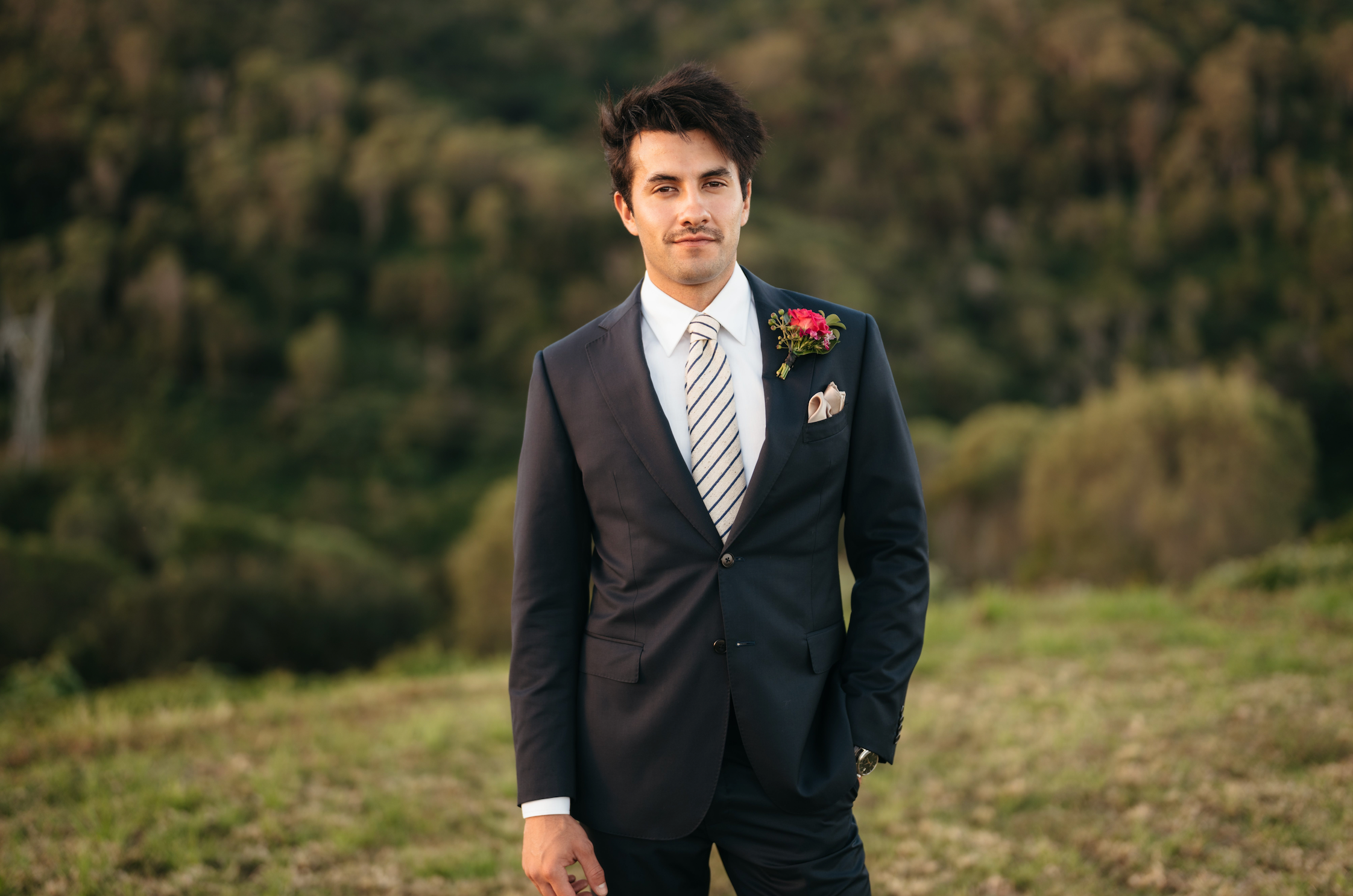 Dark navy suit - Custom Tailored Men's Suit Brisbane | House of Falcone